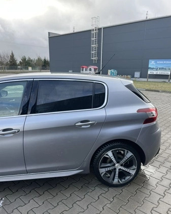 Peugeot 308 cena 43500 przebieg: 139000, rok produkcji 2015 z Piła małe 326